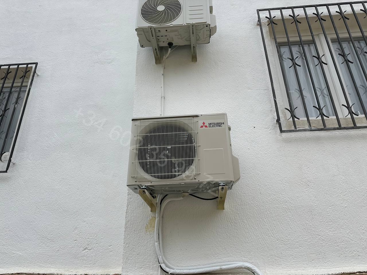 Bedroom Mitsubishi AC install